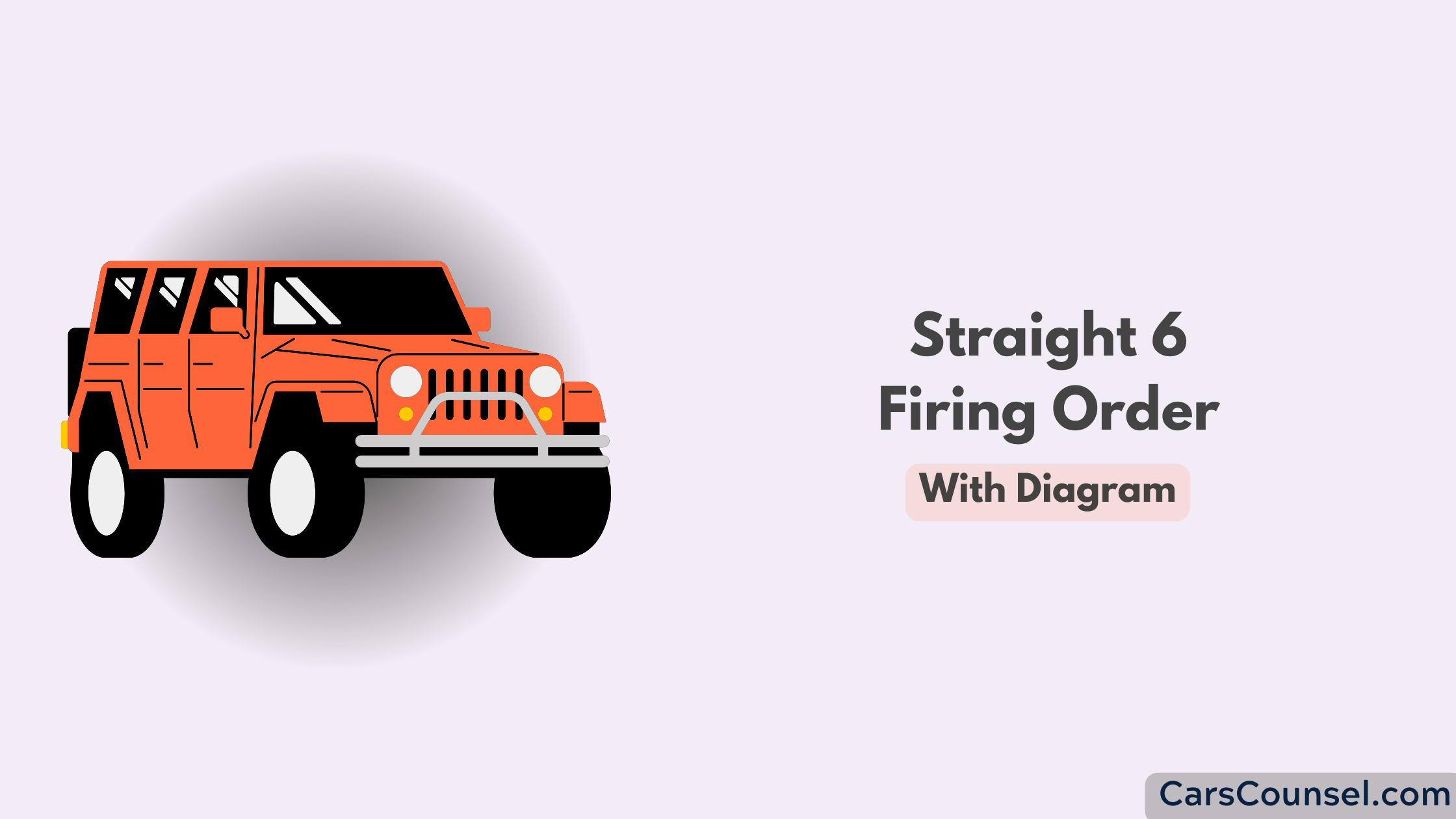 Straight 6 Firing Order With Diagram