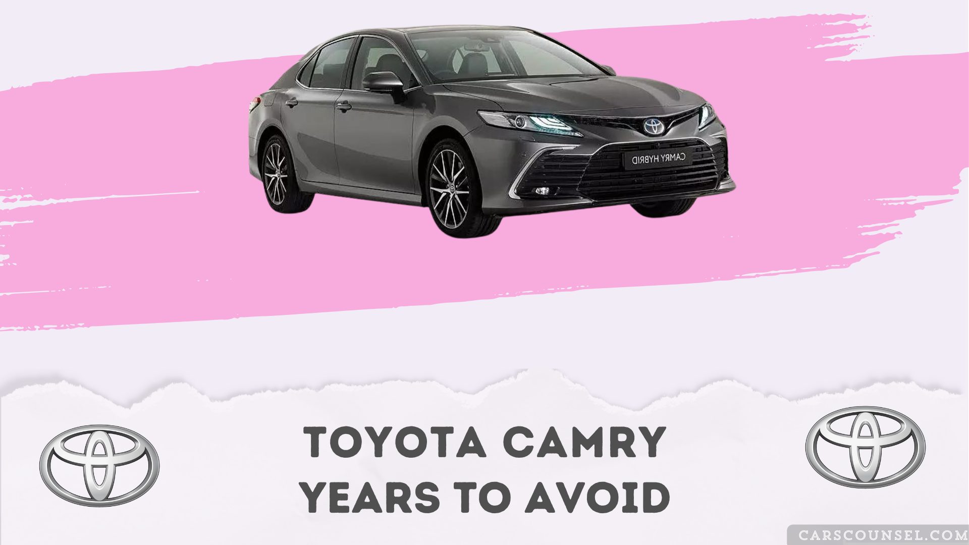 Toyota Camry Years To Avoid