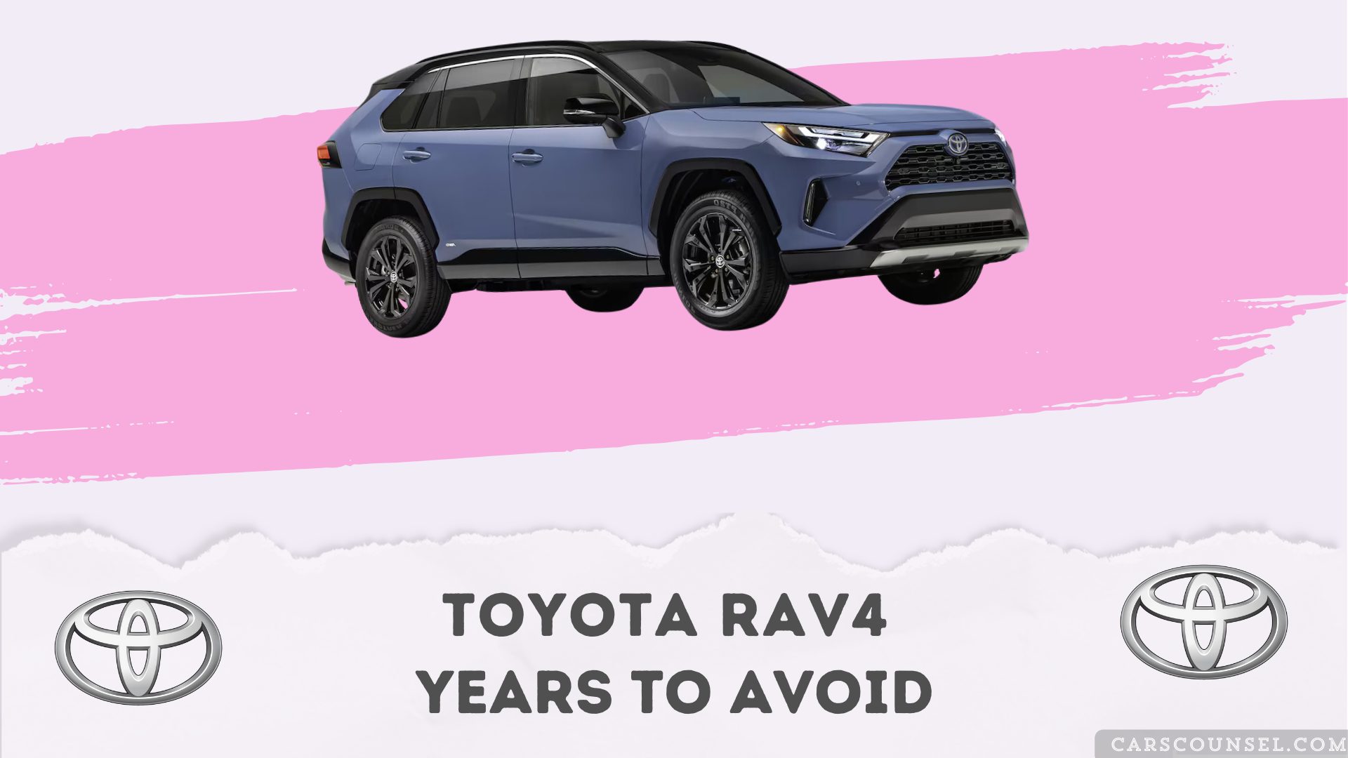 Toyota Rav4 Years To Avoid