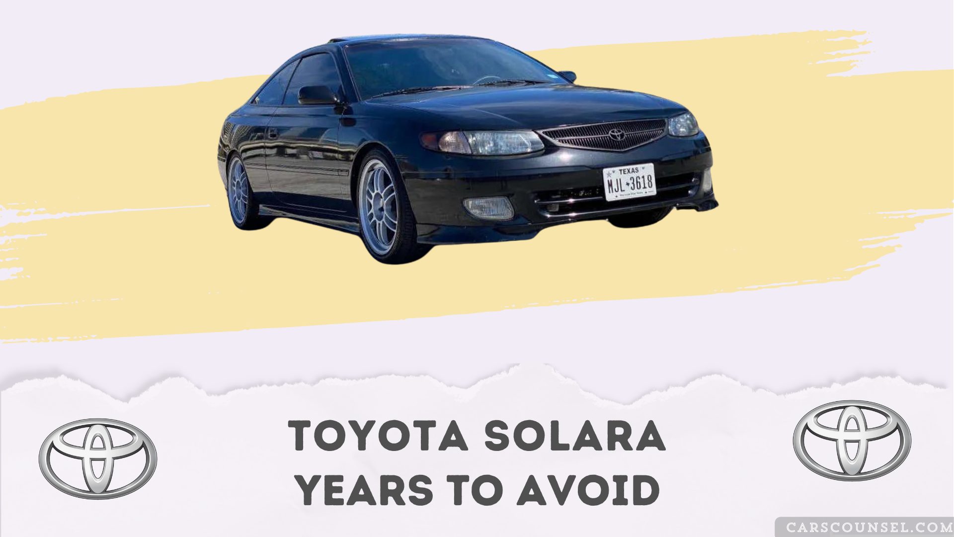 Toyota Solara Years To Avoid