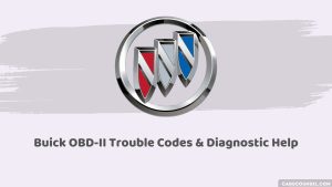 Buick Obd Obd2 Codes