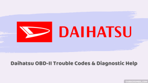 Daihatsu Obd Obd2 Codes