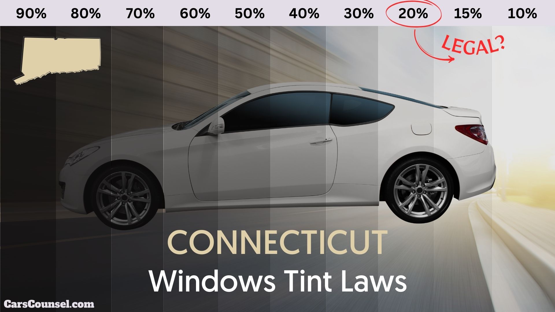 Connecticut Window Tinting Laws