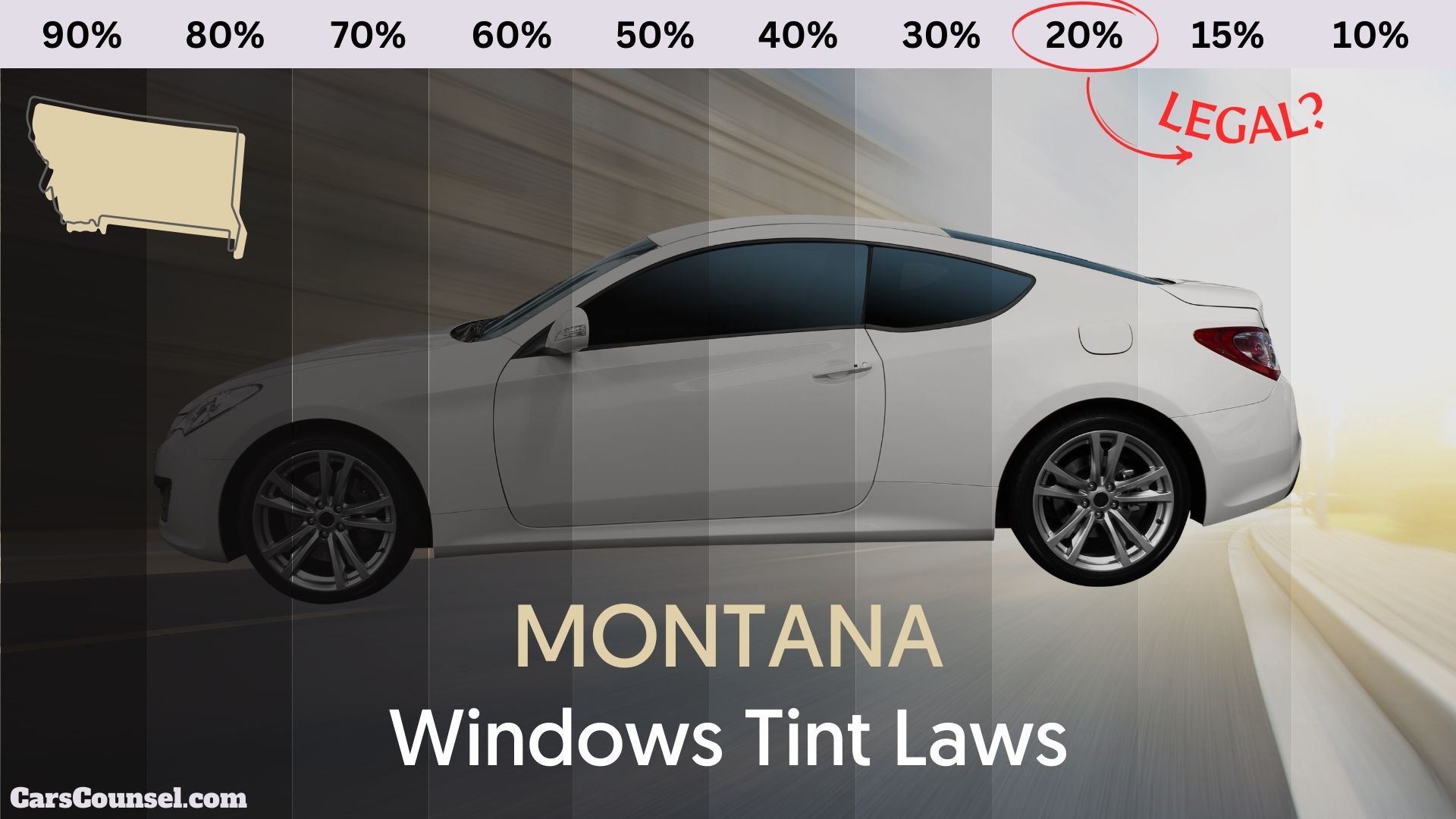 Montana Window Tinting Laws