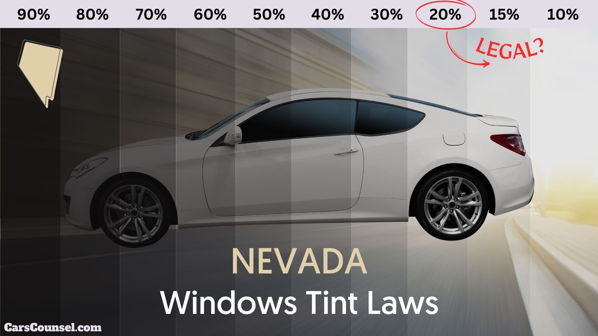 Nevada Window Tinting Laws