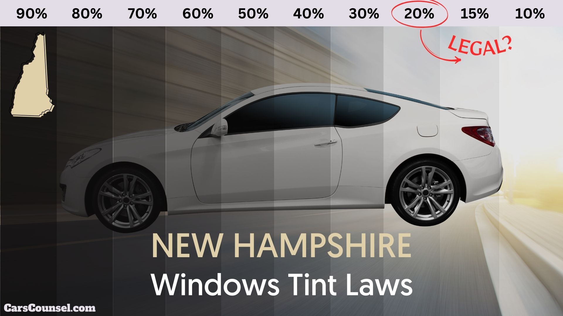 New Hampshire Window Tinting Laws