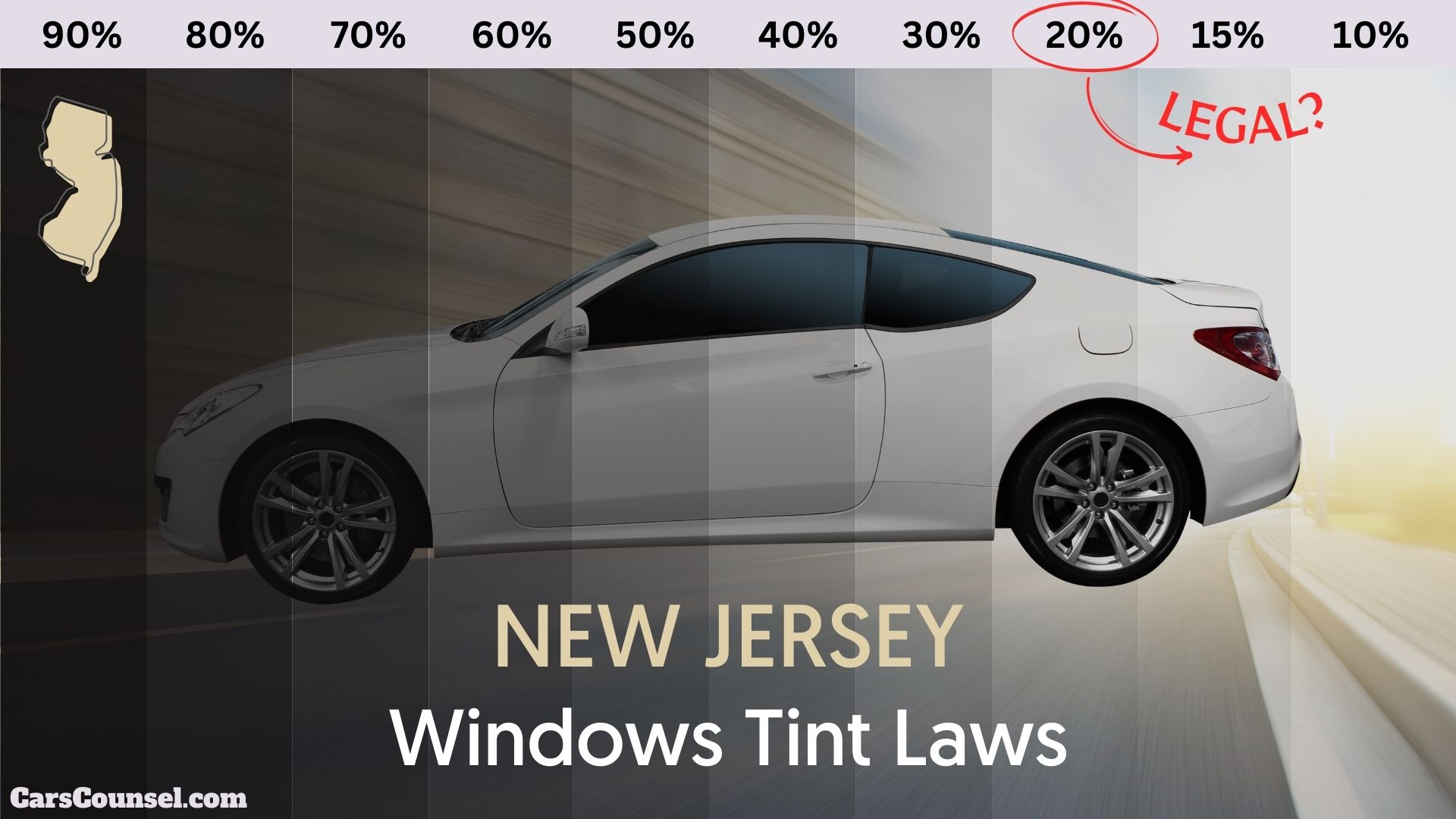 New Jersey Window Tint Laws 2026 Legal Limits Waivers New Jersey Window Tint Laws 2026 Legal Limits Waivers