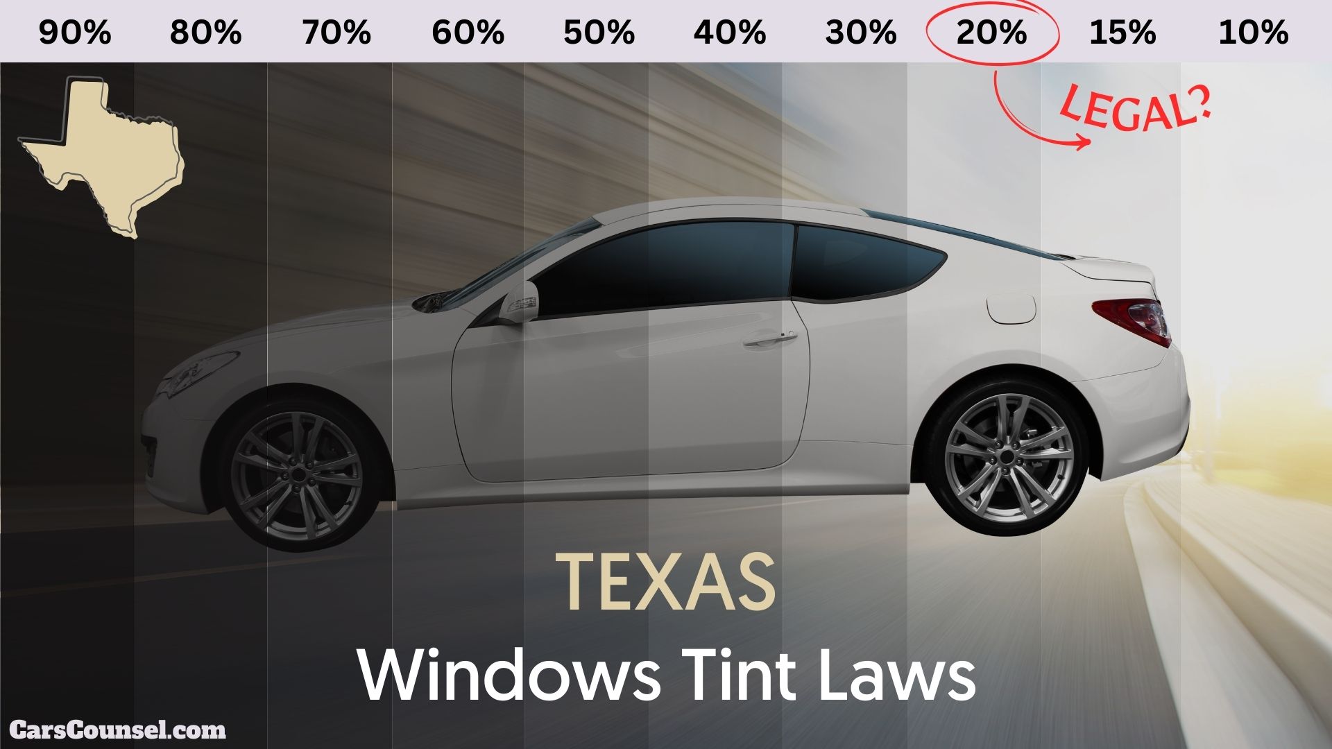 Texas Window Tinting Laws