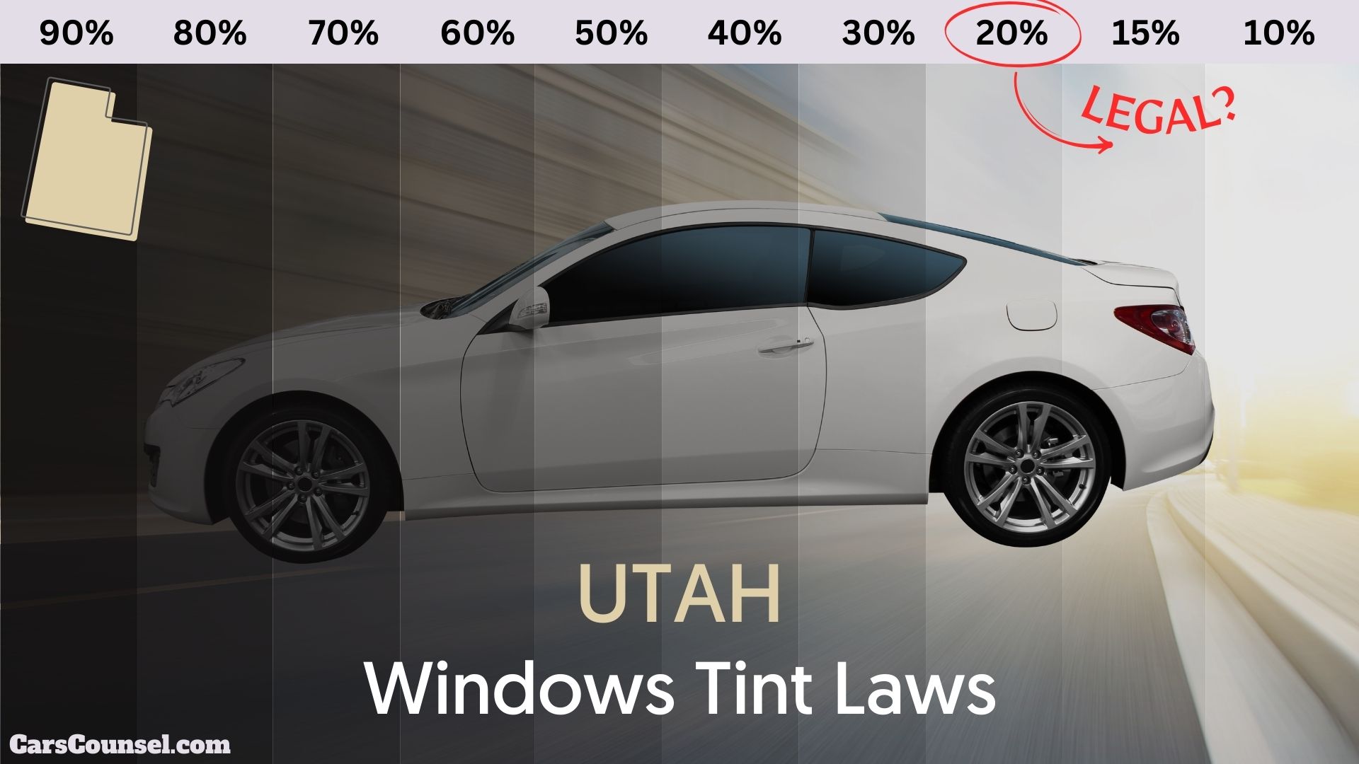 Utah Window Tinting Laws