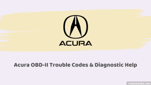 Acura Obd Obd2 Codes