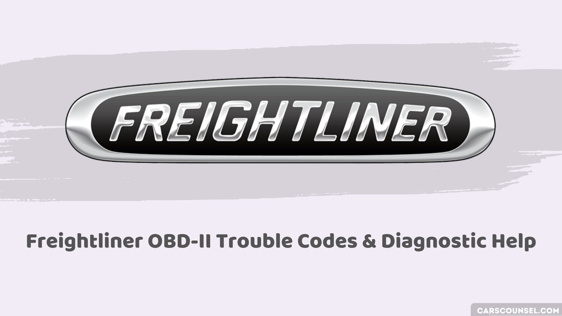 Freightliner Obd Obd2 Codes