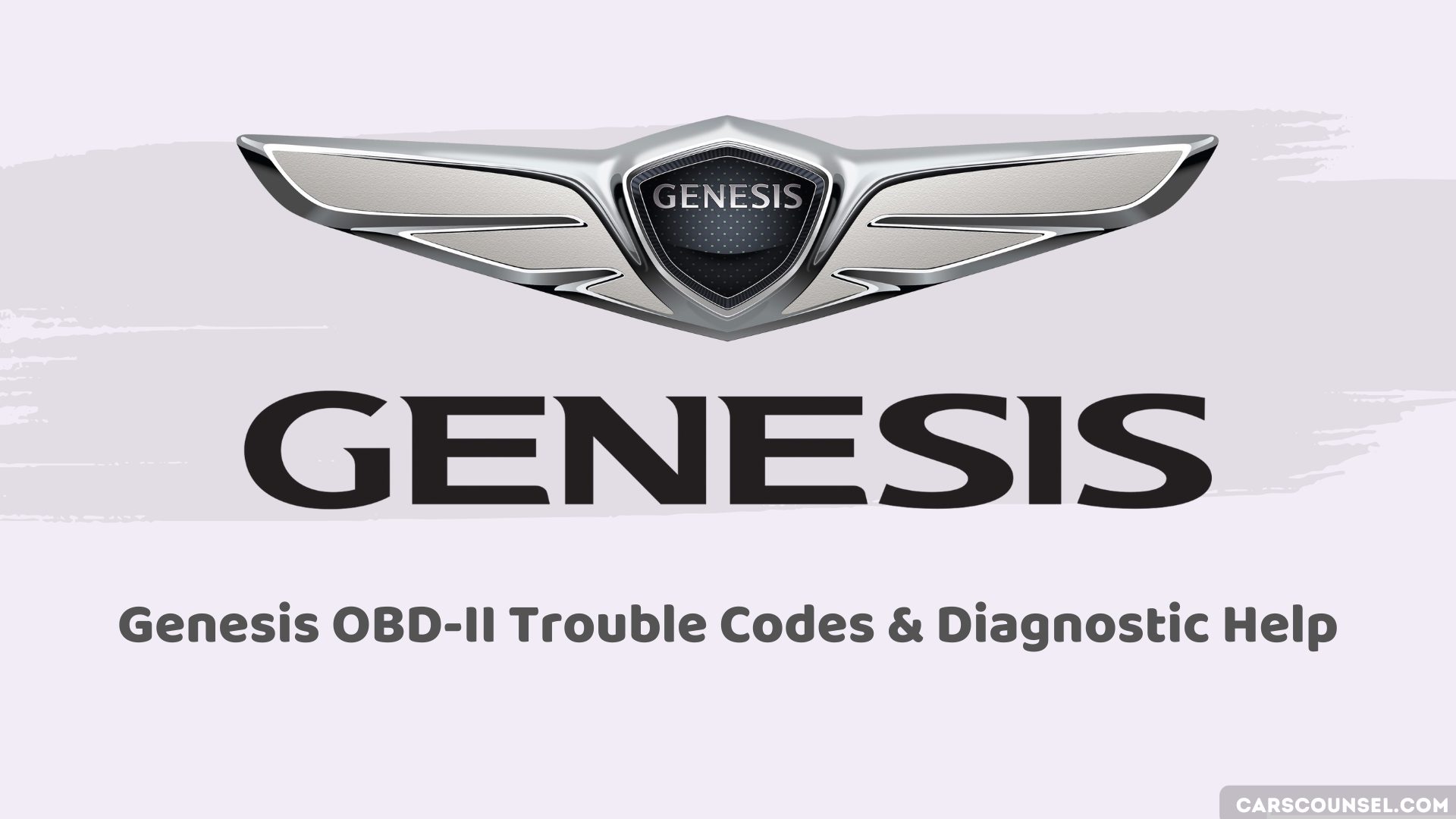 Genesis Obd Obd2 Codes