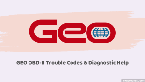 Geo Obd Obd2 Codes