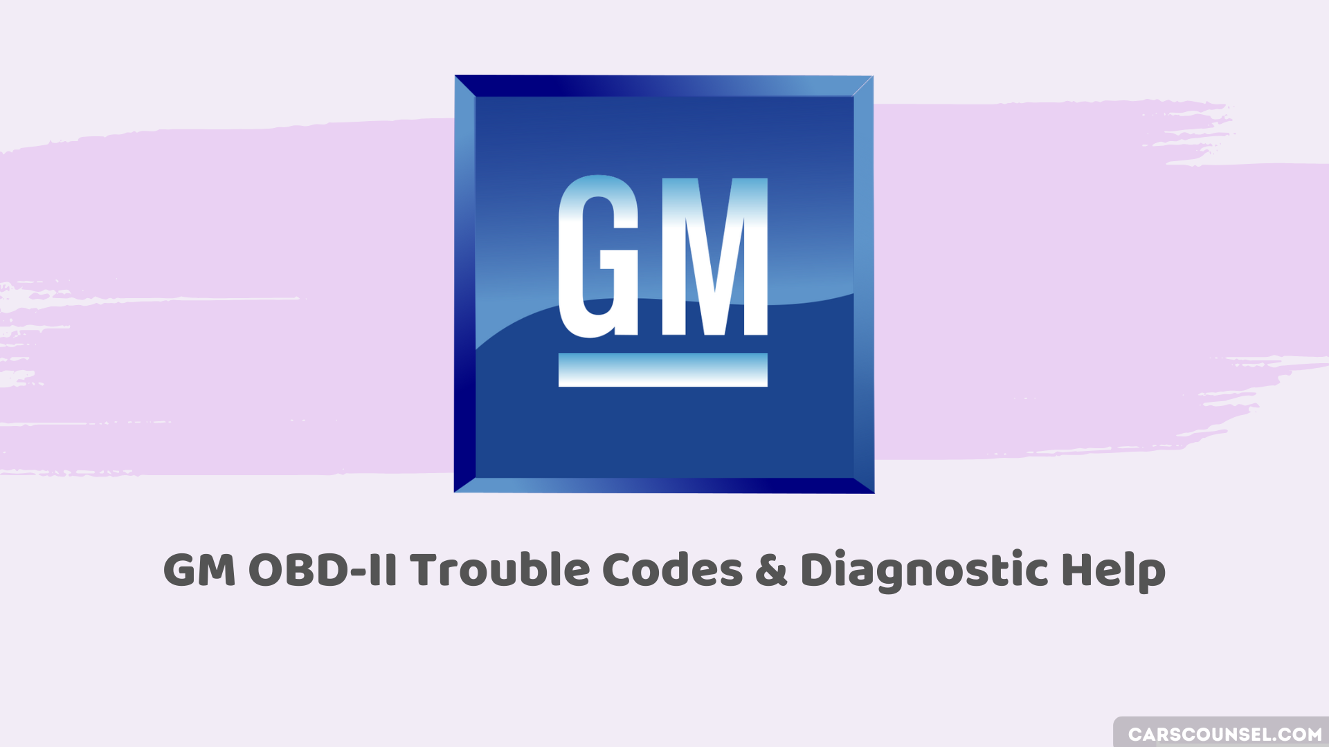 Gm Obd Obd2 Codes