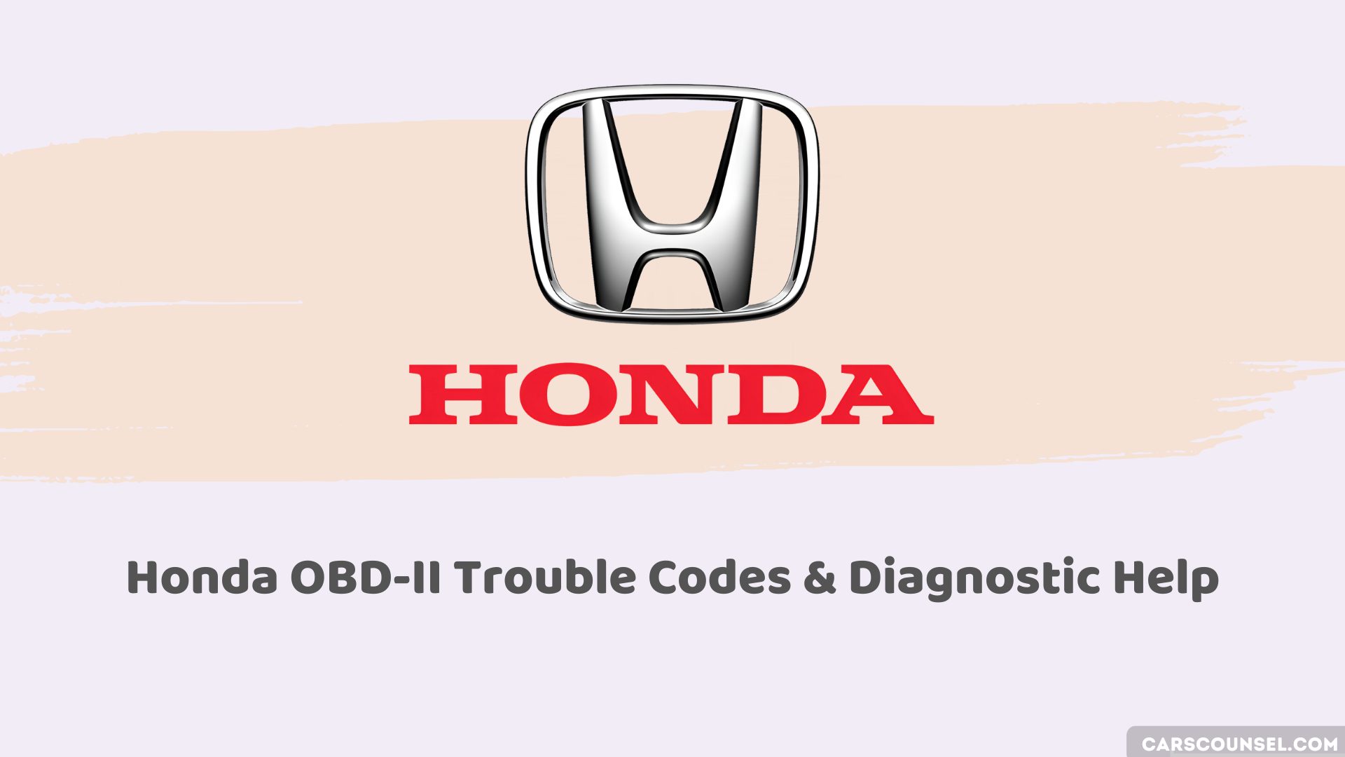 Honda Obd Obd2 Codes