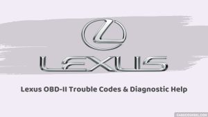 Lexus Obd Obd2 Codes