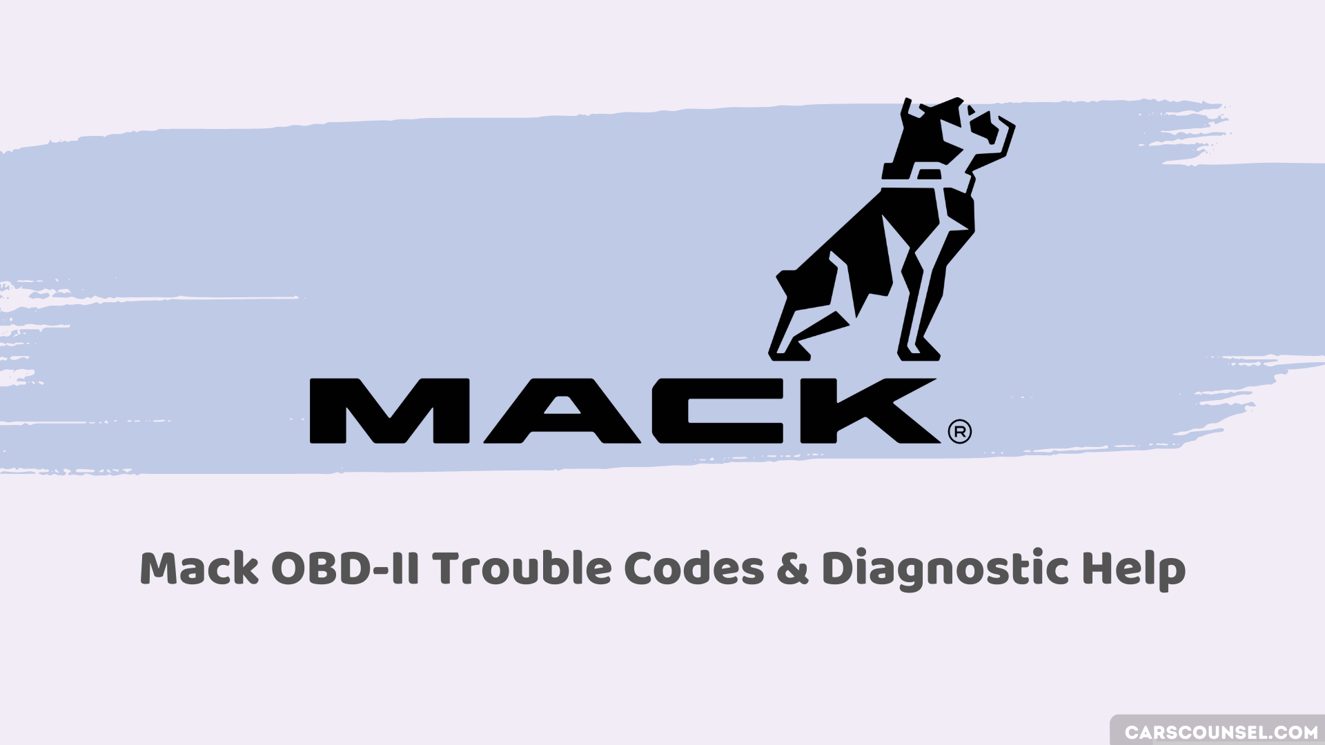 Mack Obd Obd2 Codes