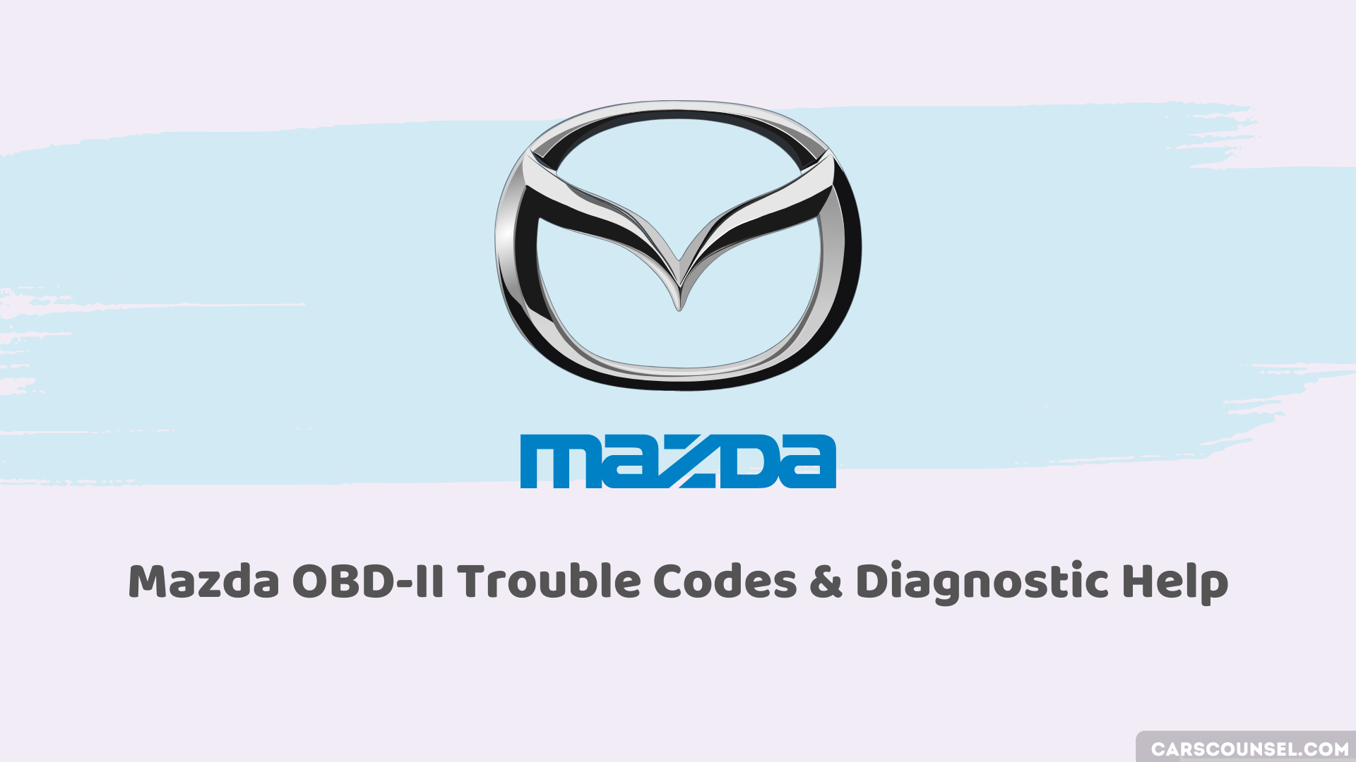 Mazda Obd Obd2 Codes