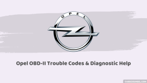 Opel Obd Obd2 Codes