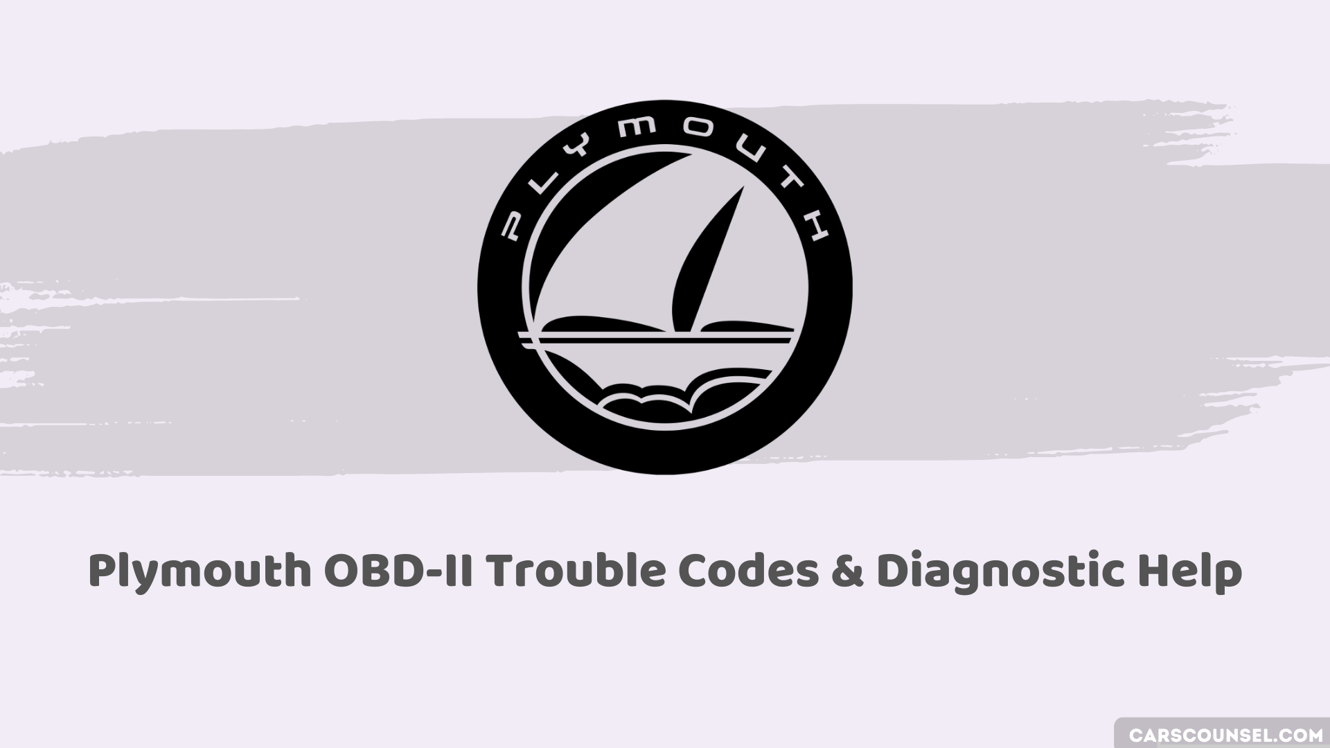 Plymouth Obd Obd2 Codes