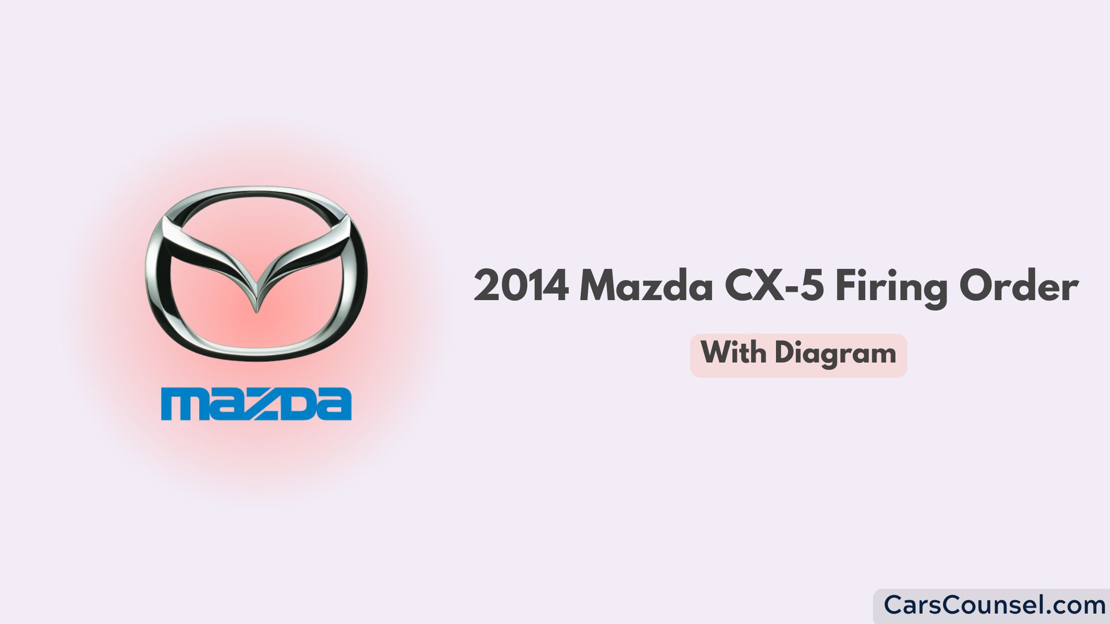 2014 Mazda Cx 5 Firing Order With Diagram