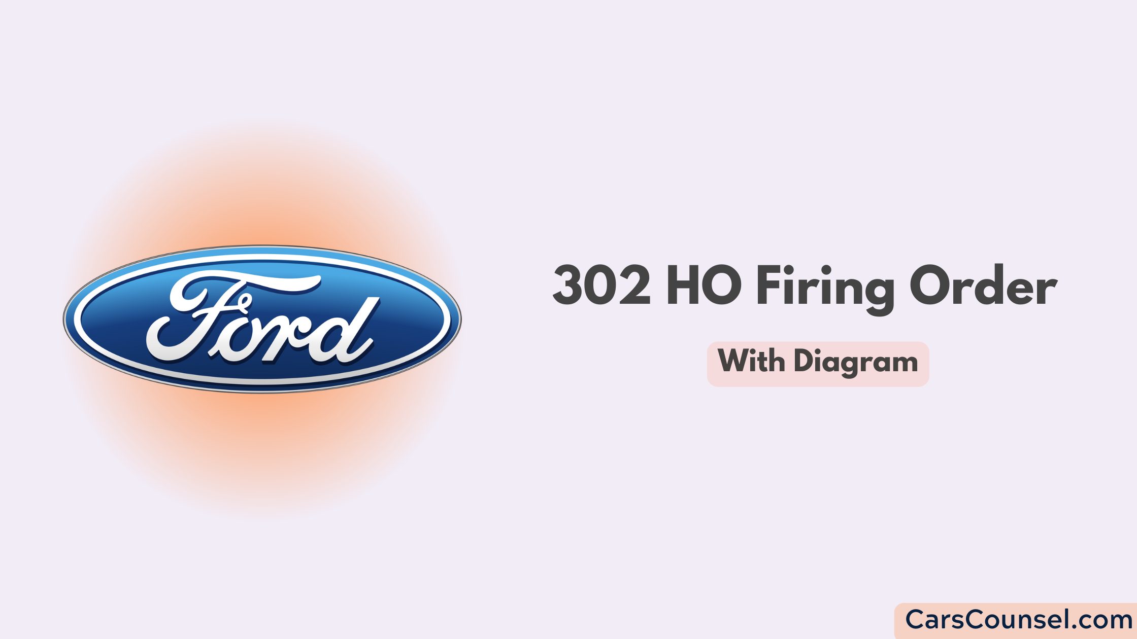 302 Ho Firing Order With Diagram