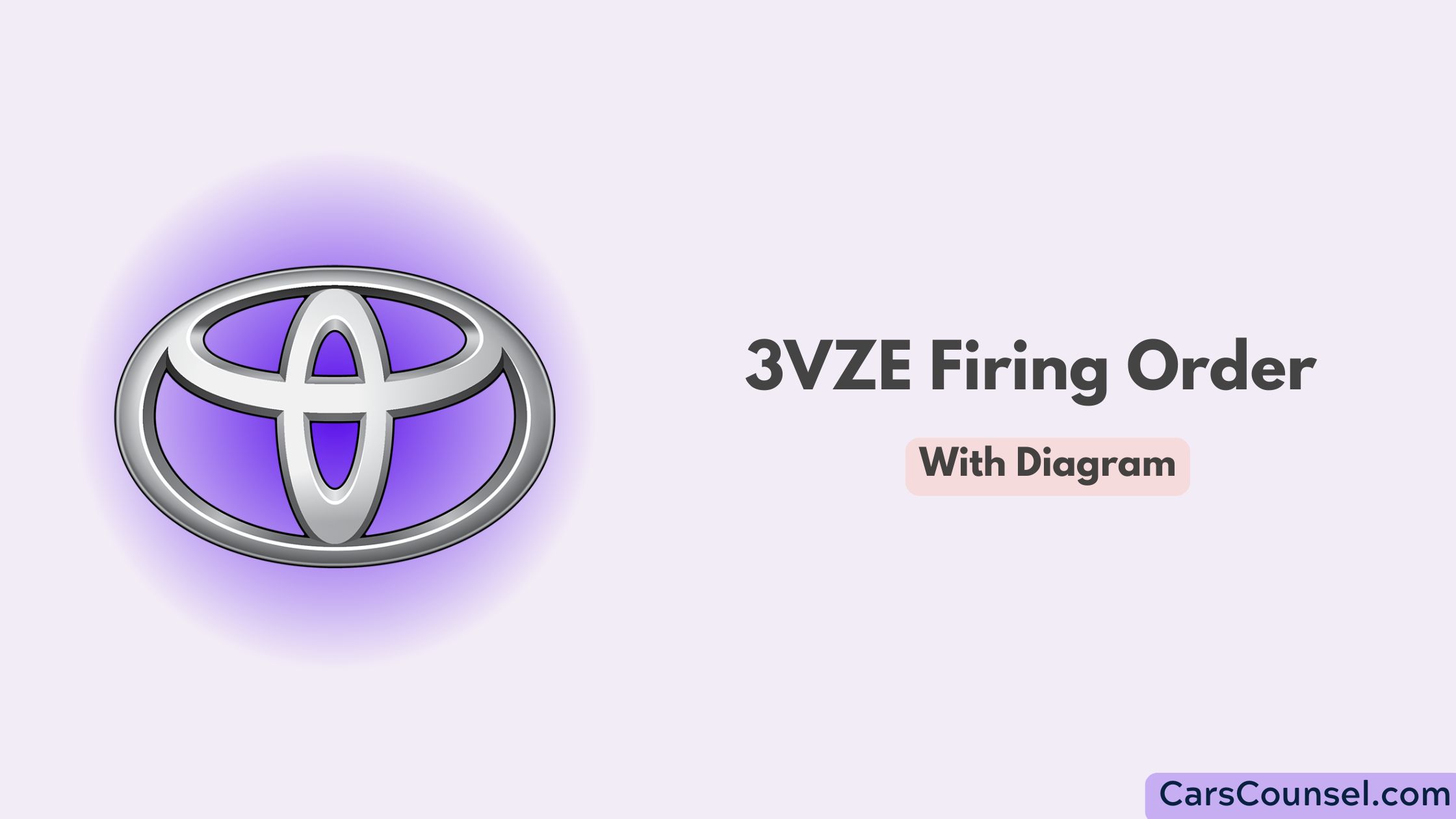 3vze Firing Order With Diagram