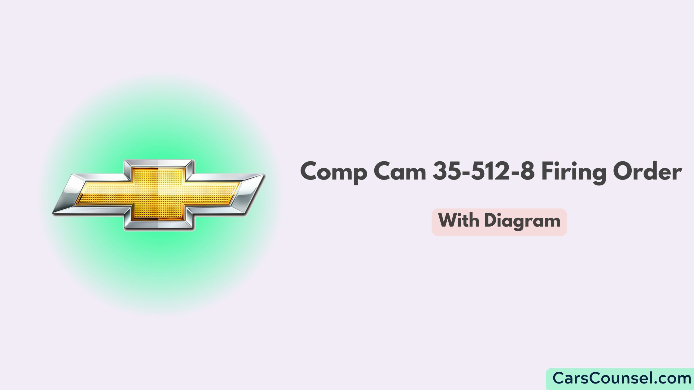 Comp Cam 35 512 8 Firing Order With Diagram