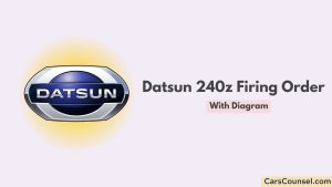 Datsun 240z Firing Order With Diagram