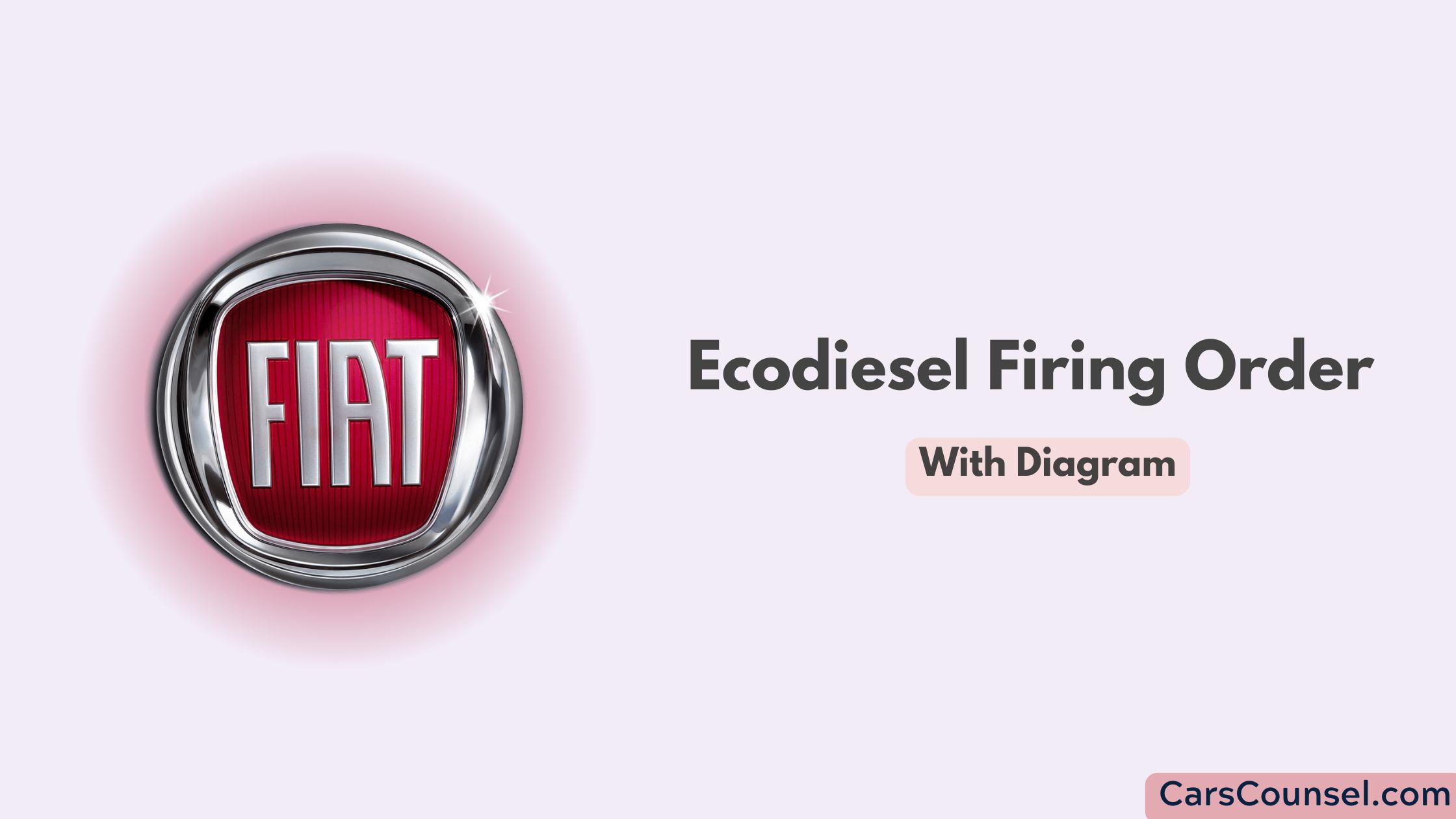 Ecodiesel Firing Order With Diagram