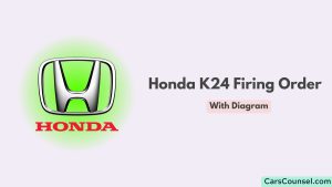 Honda K24 Firing Order With Diagram