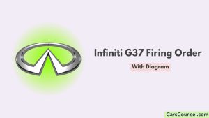 Infiniti G37 Firing Order With Diagram