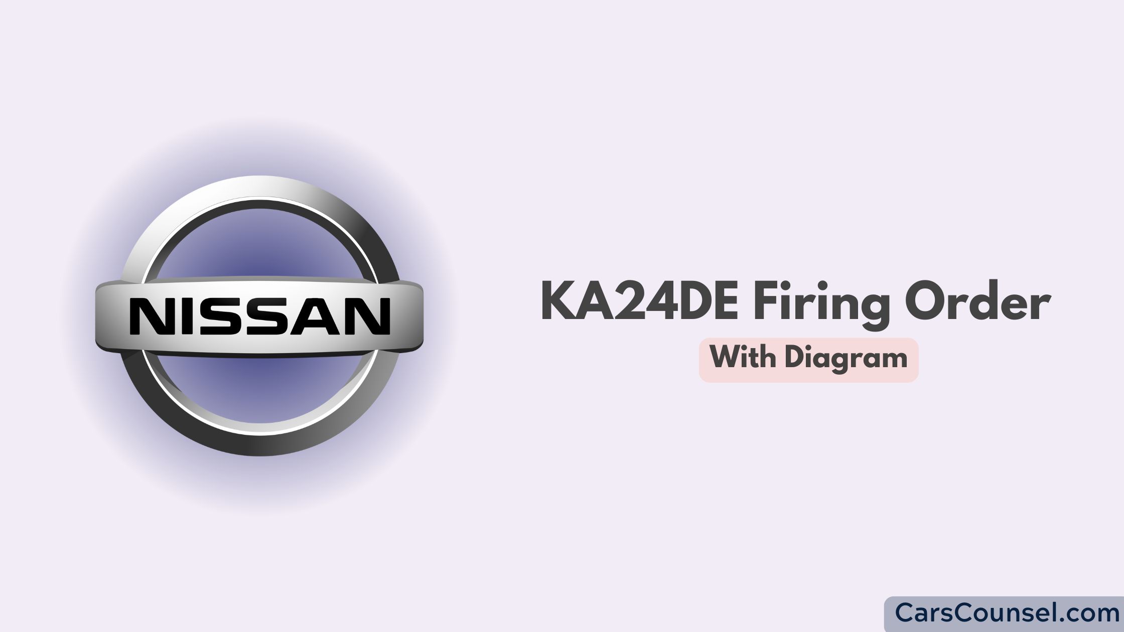 Ka24de Firing Order With Diagram