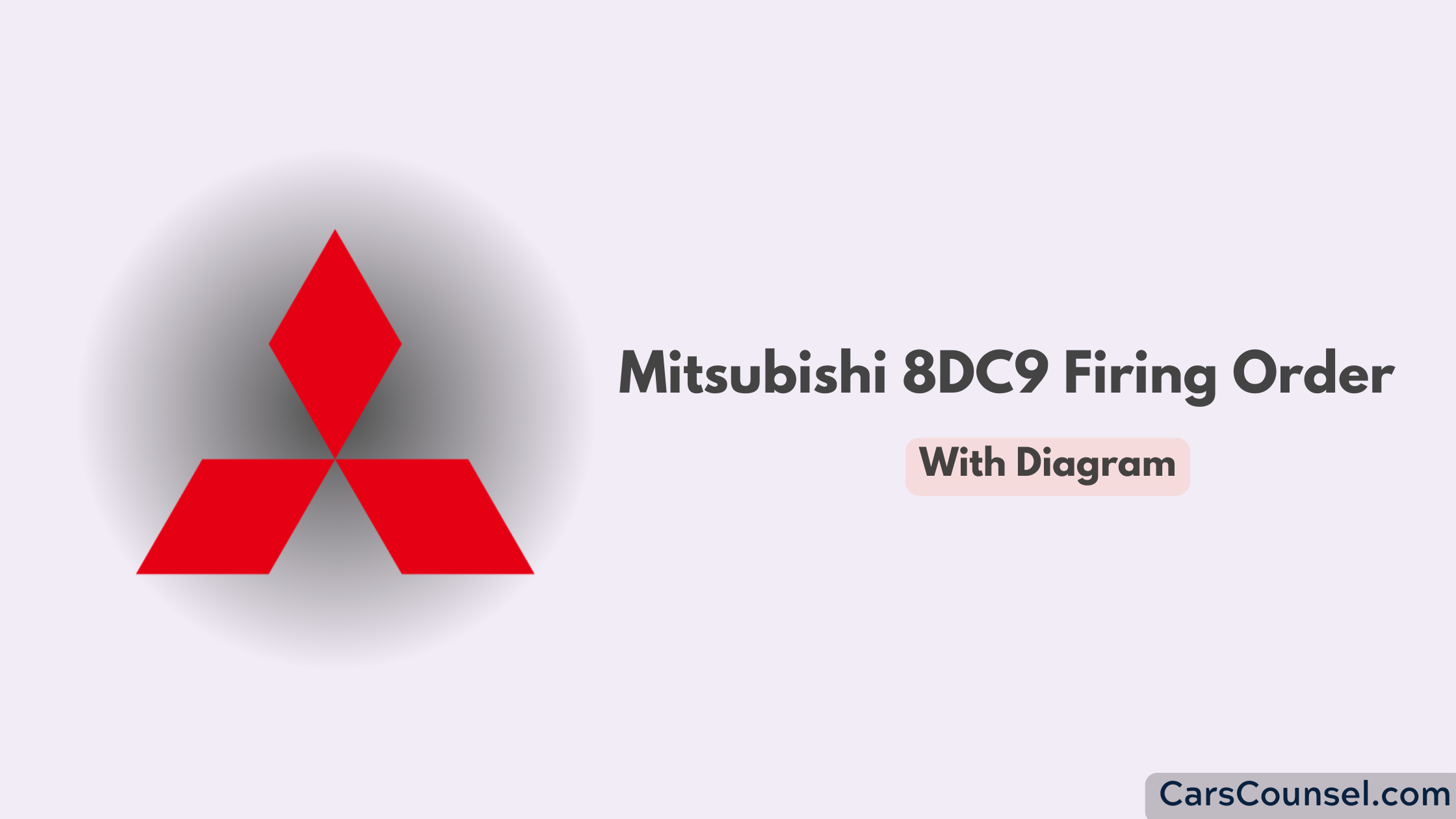 Mitsubishi 8dc9 Firing Order With Diagram