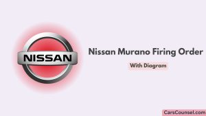 Nissan Murano Firing Order With Diagram