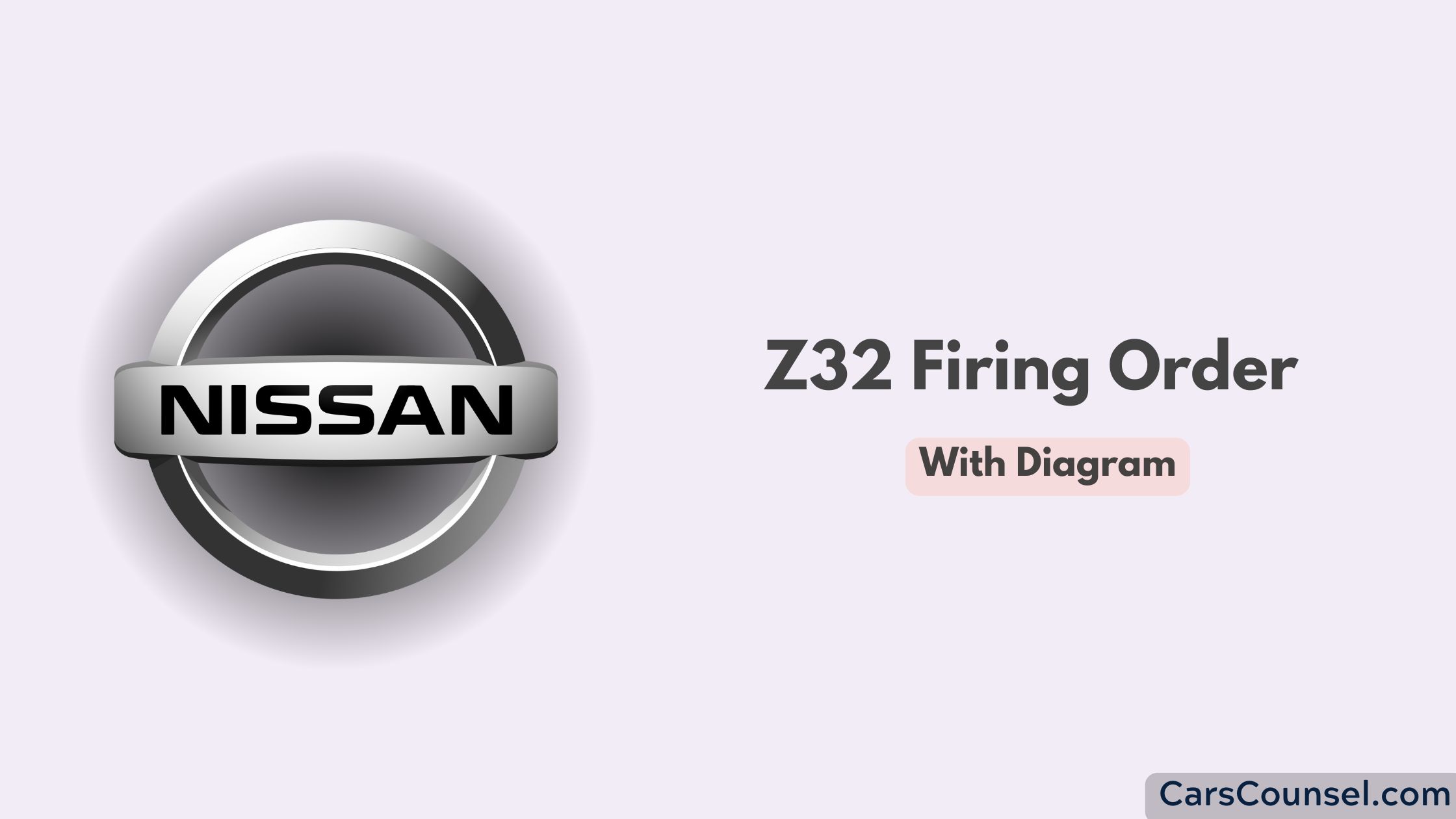 Z32 Firing Order With Diagram