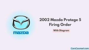 2002 Mazda Protege 5 Firing Order With Diagram