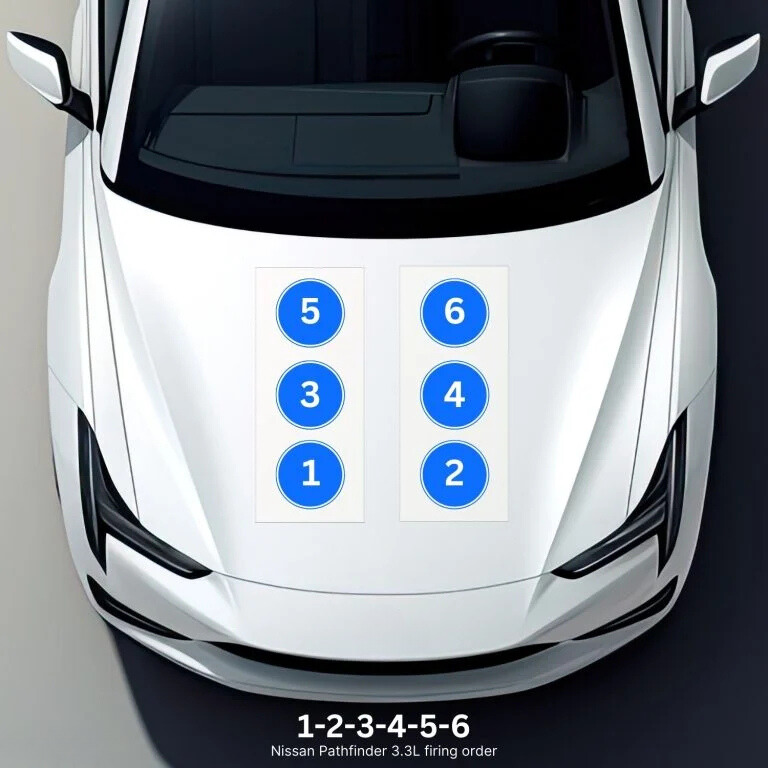 2014 Nissan Pathfinder Firing Order Diagram