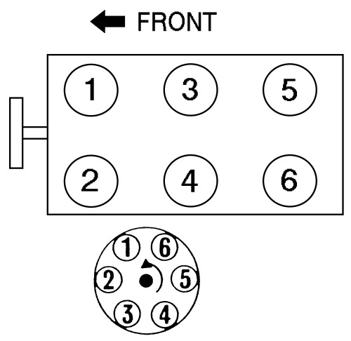 3vze Firing Order Diagram