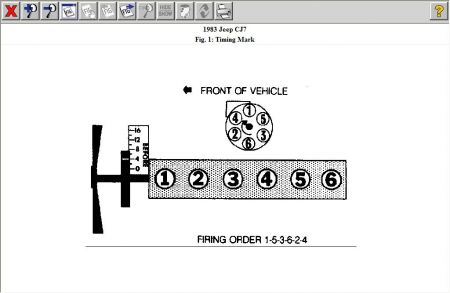 Jeep 258 Firing Order Diagram