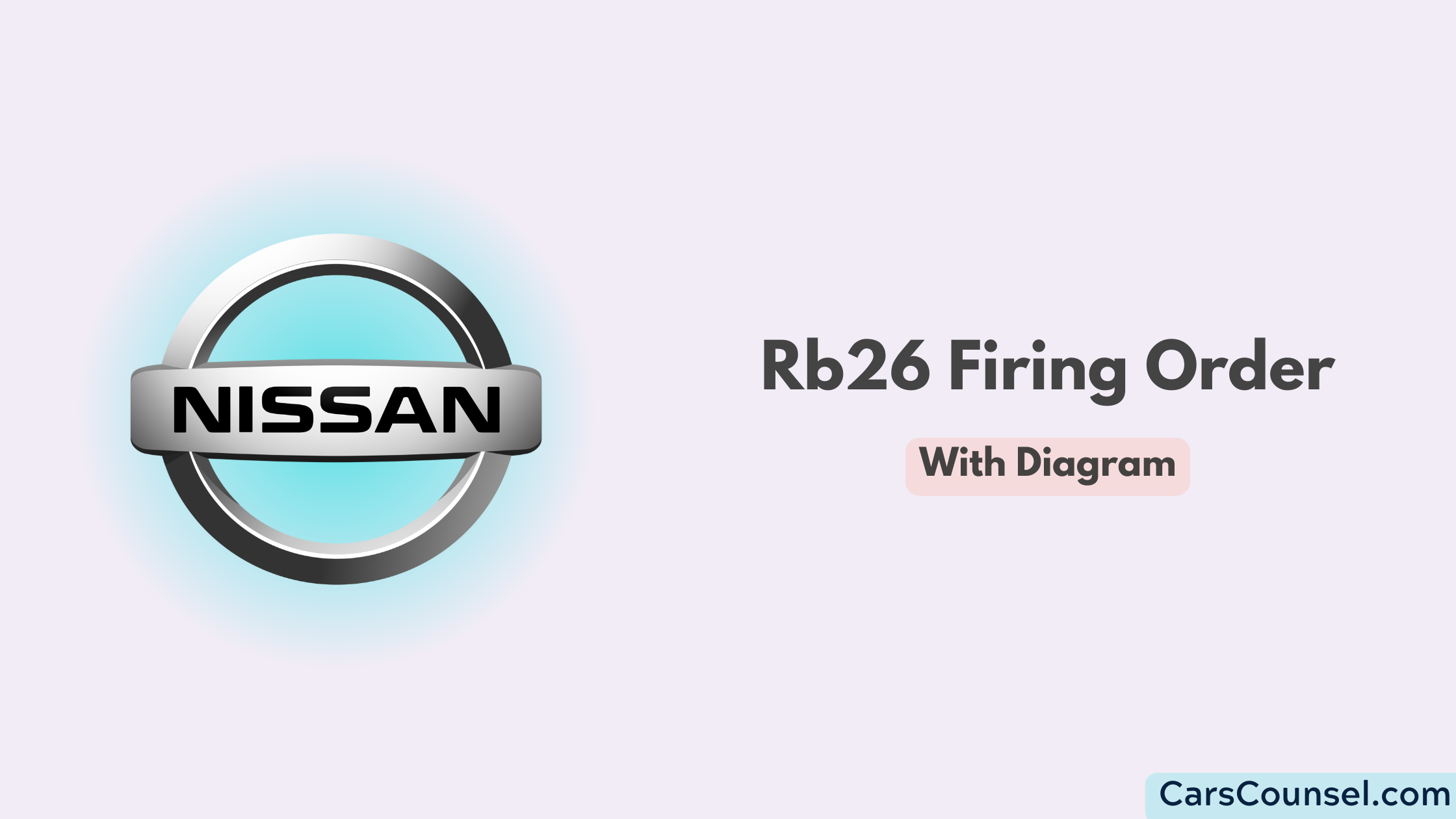 Rb26 Firing Order With Diagram