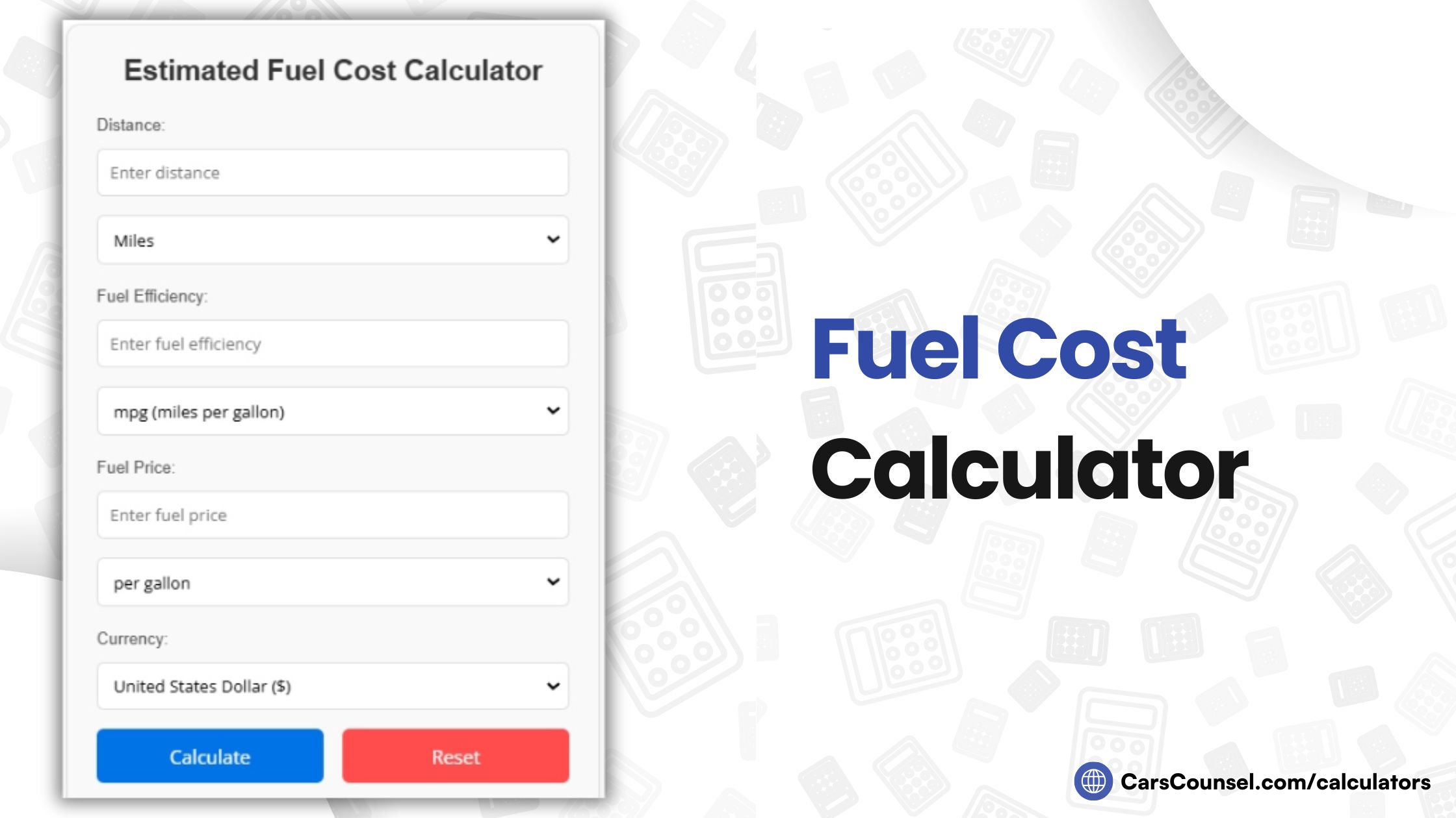 Fuel Cost Calculator