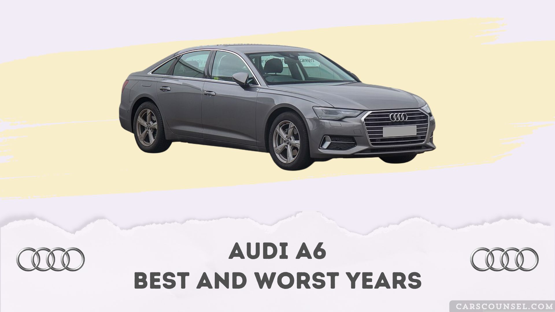 Audi A6 Best And Worst Years