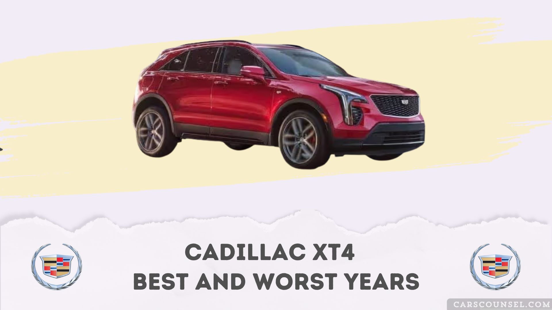 Cadillac XT4 Best And Worst Years