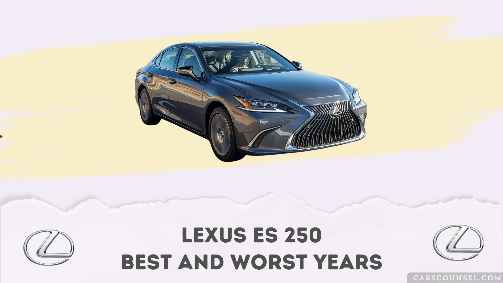 Lexus ES Best And Worst Years