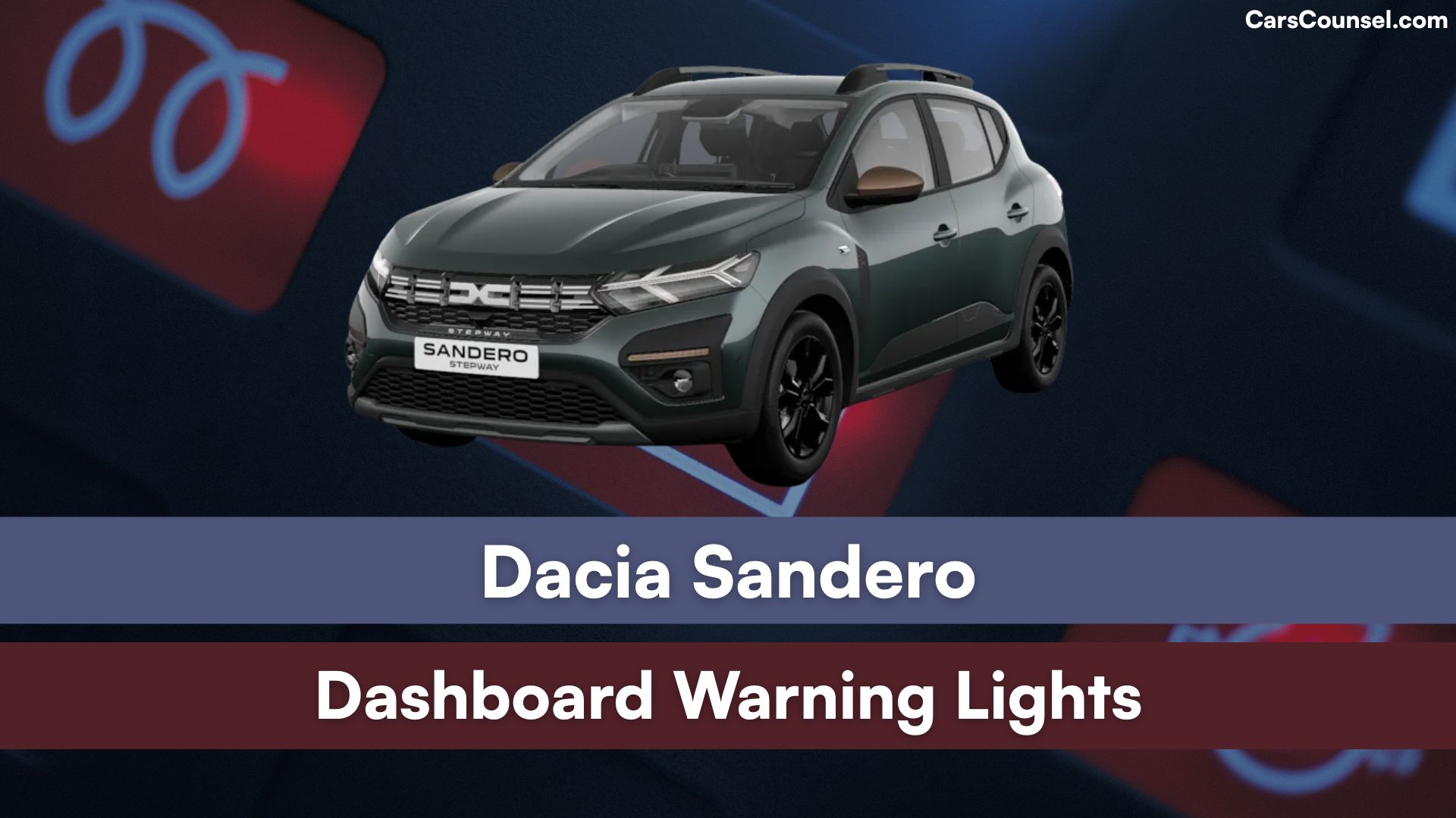 Dacia Sandero Dashboard Warning Lights