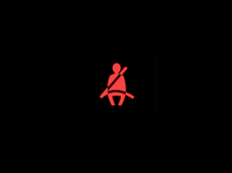 Seatbelt Warning Light And Buzzer