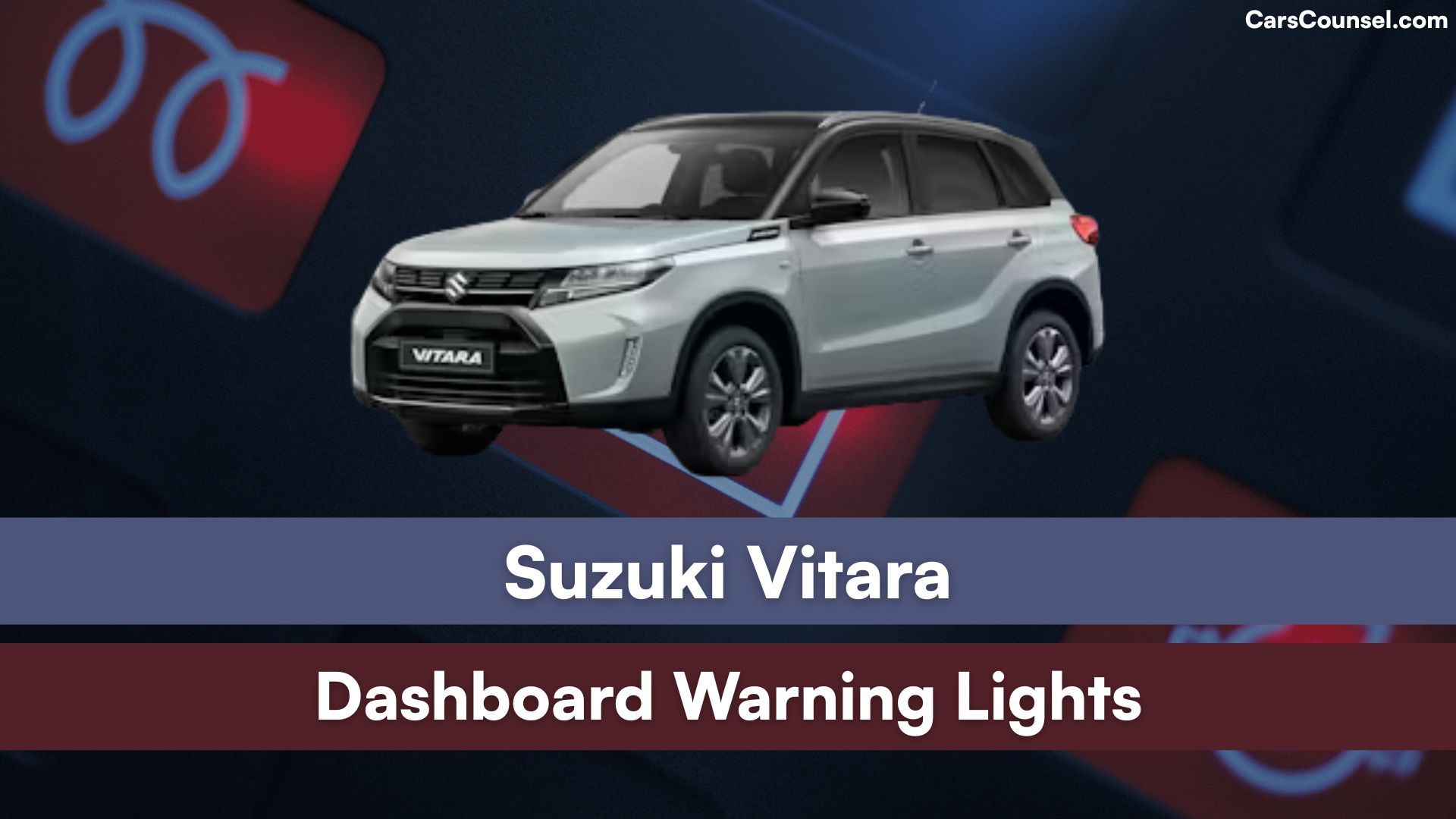 Suzuki Vitara Dashboard Warning Lights