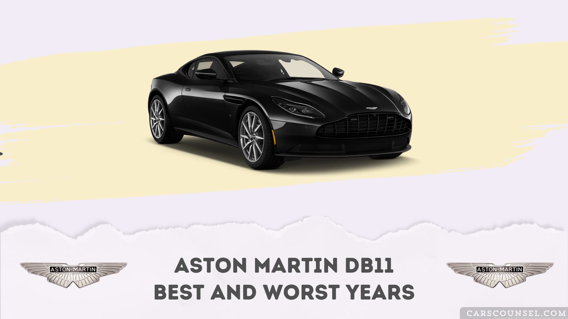 Aston Martin DB11 Best And Worst Years