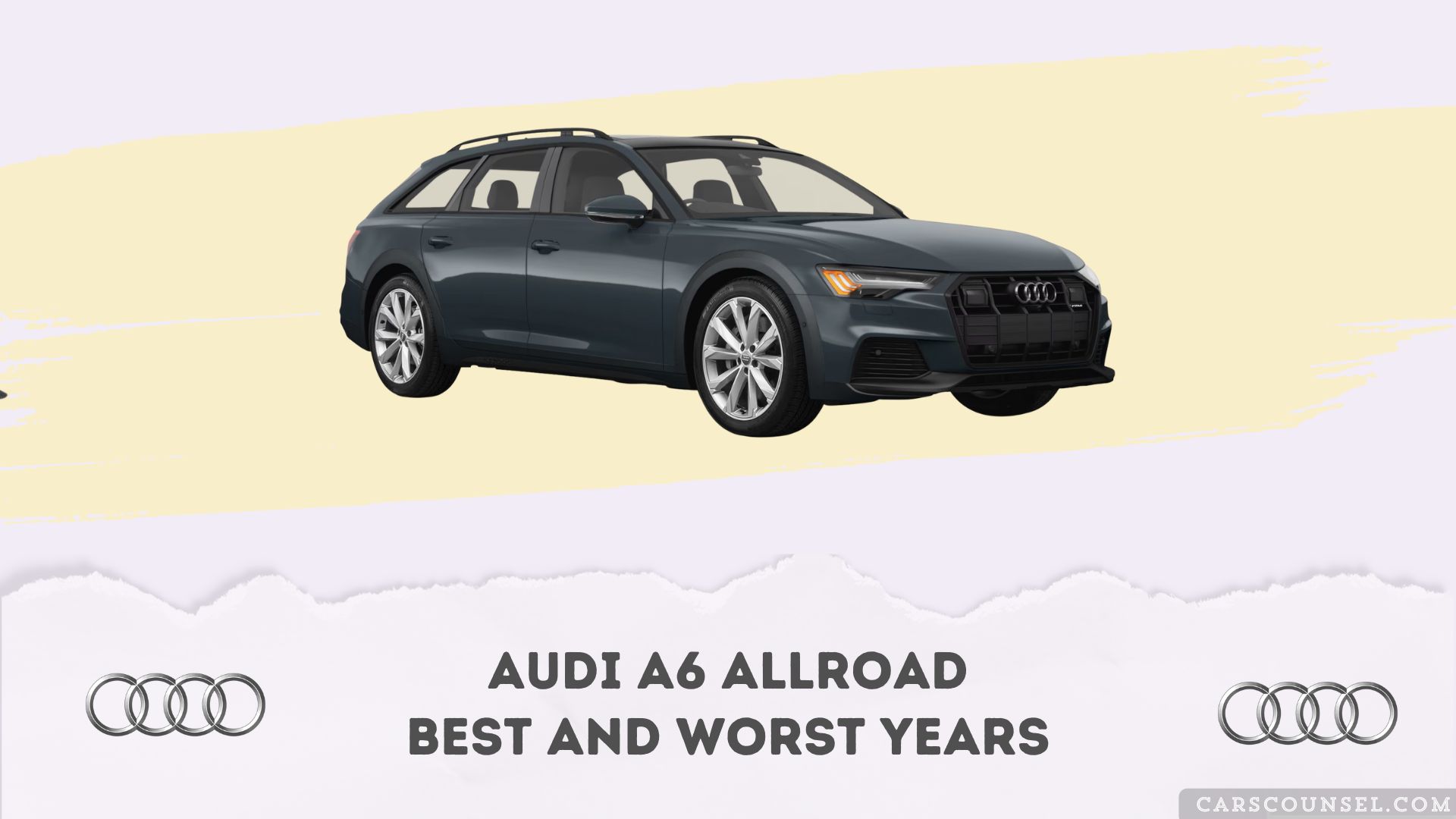 Audi A6 Allroad Best And Worst Years